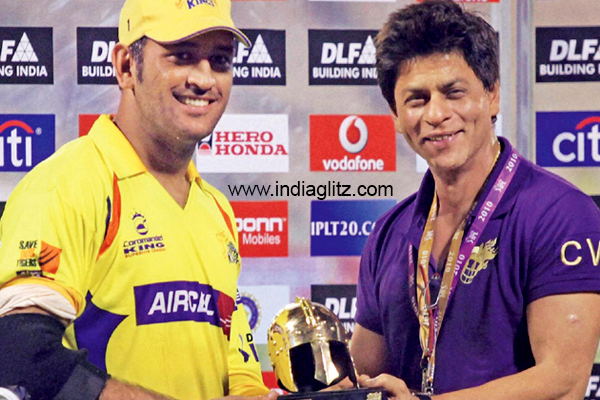 Ms. Dhoni, a true fan of Shah Rukh Khan, gets excited on seeing him in a match - 3