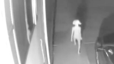 Mysterious things: CCTV camera catching paranormal enthusiasts