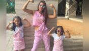 Nia Sharma introduces her girl squad, spotted twinning with little cuties in pink