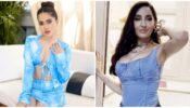Nora Fatehi Received A Lot Of Backlash For Wearing A Denim Bodysuit And Low-Waist Jeans, And She Was Likened To Uorfi Javed