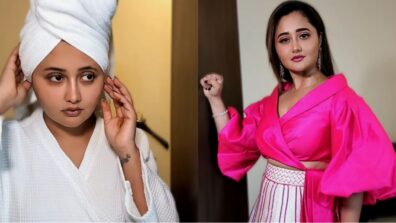 OOPS: Who’s knocking on Rashami Desai’s door after she’s come out of a shower?