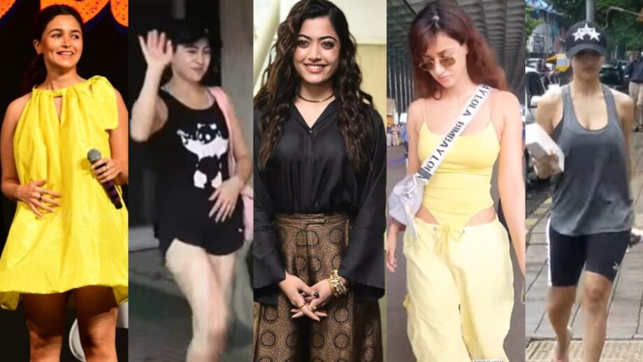 Outfits Of The Day: Alia Bhatt, Sara Ali Khan, Rashmika Mandanna, Disha Patani and Malaika Arora look exquisite 664966