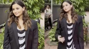 Pregnancy Glow: Alia Bhatt rocks suit with no-pant look, fans can’t stop crushing
