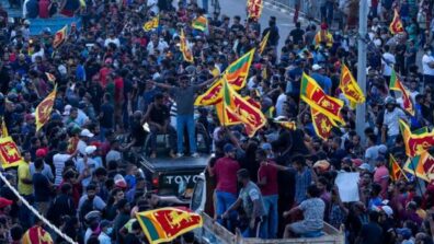 Protests march in Sri Lanka against President Gotabaya Rajapaksa, Former skipper Sanath Jayasuriya joins