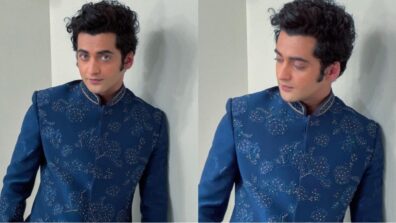 RadhaKrishn fame Sumedh Mudgalkar flaunts dapper look in blue ethnic, you will love it