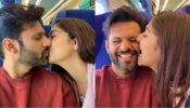 Rahul Vaidya And Disha Parmar Celebrate First Wedding Anniversary with a romantic liplock, share mushy moments