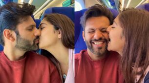 Rahul Vaidya And Disha Parmar Celebrate First Wedding Anniversary with a romantic liplock, share mushy moments