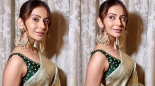 Rakul Preet Singh is ‘forever desi’ by heart, shares beautiful saree snaps
