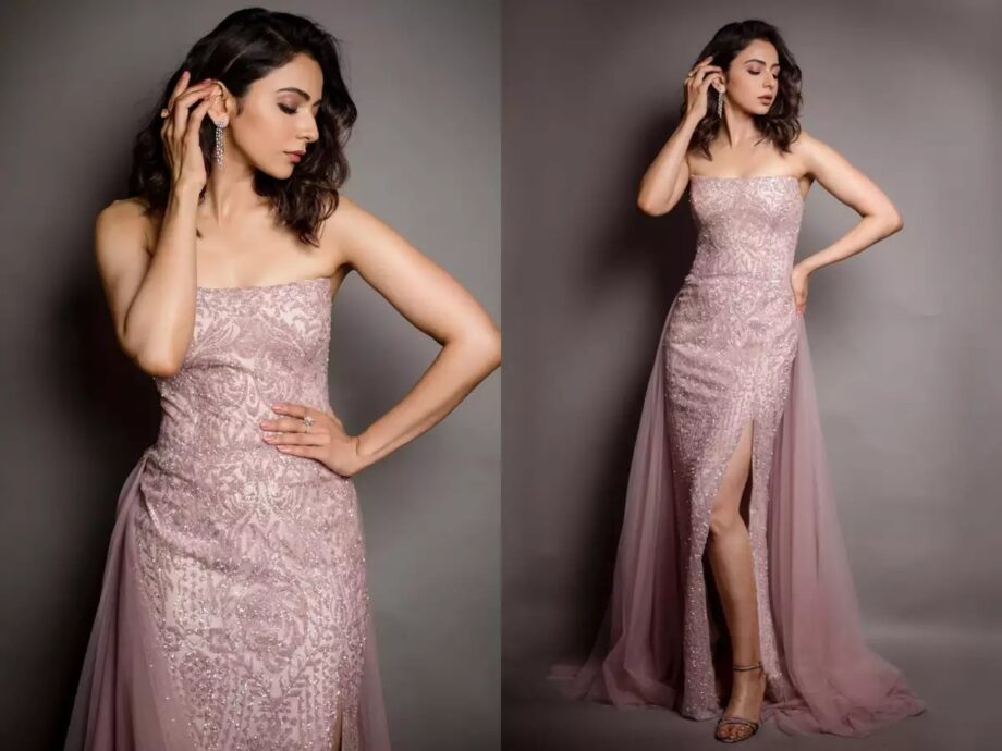 Rakul Preet Singh Is Making Us Sweat In Embellished Evening Gowns - 1