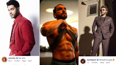 Ranveer Singh gives ‘Monday Motivation’ showing off ripped abs, Varun Dhawan gets inspiration, Arjun Kapoor says ‘Ab kaafi…’