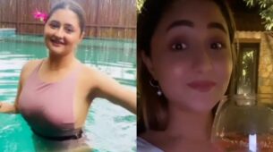Rashami Desai cherishes family vacation, enjoys pool and dinner date