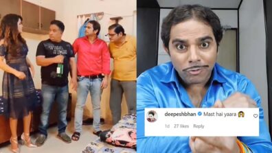 RIP: Bhabhiji Ghar Par Hai actor Deepesh Bhan’s last video from sets, the latter’s comment ‘Mast hai yaara’ gives goosebumps