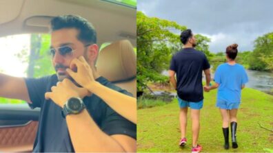 Rubina Dilaik gets romantic and playful with husband Abhinav Shukla, fans get ‘couple goals’