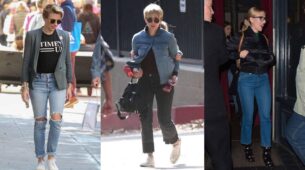 Scarlett Johansson Turns Heads In These Denim Looks