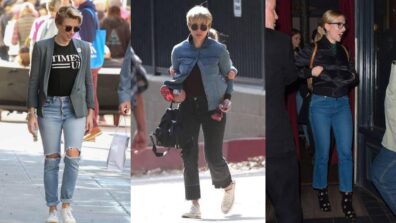 Scarlett Johansson Turns Heads In These Denim Looks