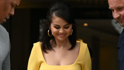 Selena Gomez’s Yellow mini Dress is perfect to steal