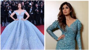 Shilpa Shetty Or Aishwarya Rai: Who Stole Your Heart In A Blue Sequin Gown?