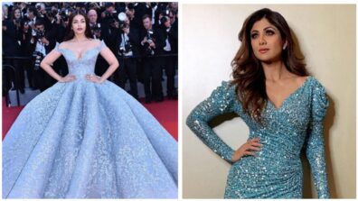 Shilpa Shetty Or Aishwarya Rai: Who Stole Your Heart In A Blue Sequin Gown?