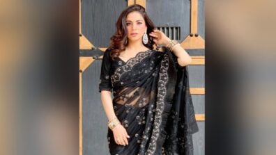 Shraddha Arya’s saree looks are extremely beautiful