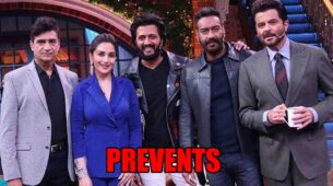 Sir Maximum Filme Maine Kiye He: Ajay Devgn Prevents Anil Kapoor From Sitting Besides Madhuri Dixit In Funny Interaction: Check