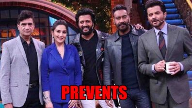 Sir Maximum Filme Maine Kiye He: Ajay Devgn Prevents Anil Kapoor From Sitting Besides Madhuri Dixit In Funny Interaction: Check