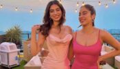 Sister Goals: Janhvi Kapoor and Khushi Kapoor look adorable in pink designer avatars, see pics