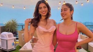 Sister Goals: Janhvi Kapoor and Khushi Kapoor look adorable in pink designer avatars, see pics