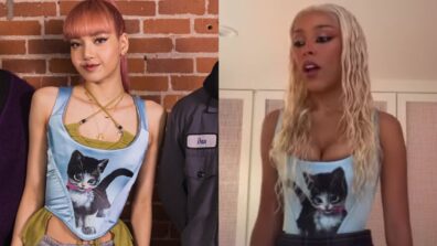 Sneak Peek: BLACKPINK Lisa Is Seen Matching Top With Doja Cat. Pictures Here