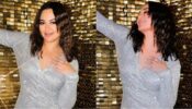 Sonakshi Sinha is ready to party hard in silver shimmery bodycon dress, BF Zaheer Iqbal is in love