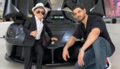 Sooraj Pancholi Poses With Abdu Rozik With A Black Luxurious Car