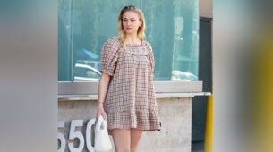 Sophie Turner looks so charming in her mini dresses, we all are here for it
