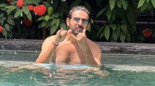 Swag Overload: Kartik Aaryan switches on Holiday mode, enjoys in ‘Pool Bhulaiyaa’