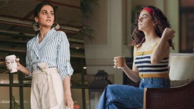 Taapsee Pannu Looks Absolutely Stunning In Stylish Chic Outfits