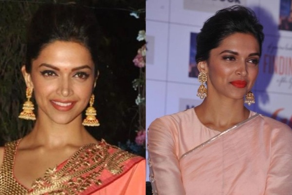 Take Notes On How To Style Ethnic Jhumkas With Your Fit From Fashion Inspo Deepika Padukone - 2