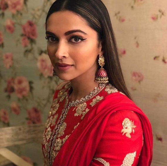 Take Notes On How To Style Ethnic Jhumkas With Your Fit From Fashion Inspo Deepika Padukone - 0