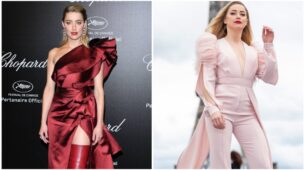 The Evolution Of Amber Heard’s Bold Red Carpet Look