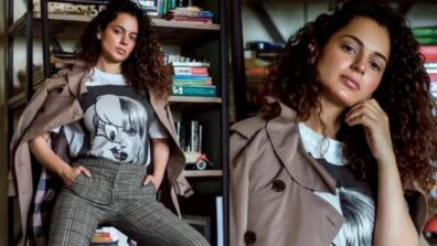 The Print-On-Print Look Of Kangana Ranaut Might Serve As The Ideal Inspiration For Your Next College Wardrobe; See Images