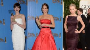 These Backless Gowns On The Red Carpet Are A Work Of Art: Taylor Swift, Anne Hathaway, And More