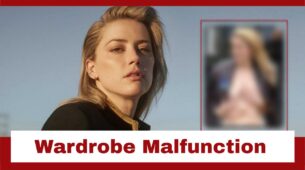 Throwback: Amber Heard Covers Her B**bs With Her Hands Due To Wardrobe Malfunction: See Here
