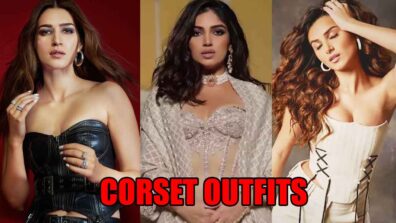 Times Kriti Sanon, Bhumi Pednekar, Tara Sutaria And Others Swore By The Corset Outfits