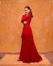 Times Kriti Sanon Proved She Is A Hot Game In Red Outfits: See Pics - 1