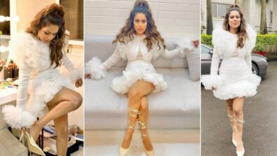 Fashion Alert! Nia Sharma Knows How To Style White Outfits; Pictures Here