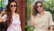 TMKOC babe Sunayana Fozdar and Hina Khan slay with sunglass vogue, check out