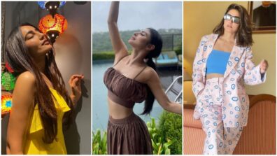 TV Divas On Fire: Surbhi Jyoti, Mouni Roy and Hina Khan are busy stabbing hearts with effortless oomph, see pics