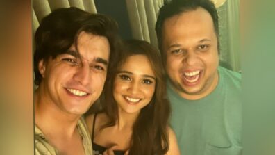 TV stars Ashi Singh and Mohsin Khan caught up candid at friend’s party, see viral pics