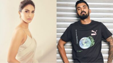 Vaani Kapoor stabs hearts in sensuous white transparent saree, cricketer KL Rahul showers love