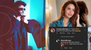 Vinny Arora busy complimenting husband Dheeraj Dhoopar, actor responds, “baby main hoon hero tera”