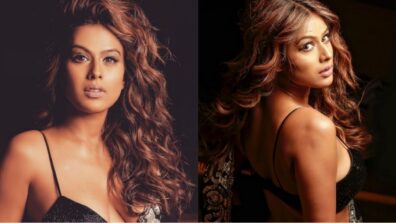 Vogue Queen: Nia Sharma slays with sultry expressions in deep-neck black transparent saree, fans can’t stop admiring