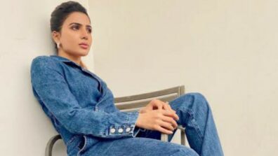 Wanna Know How To Style A Light Blue Denim? See Pictures Of Samantha Ruth Prabhu