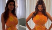 Watch: Anveshi Jain flaunts her toned curves in candy orange bodycon dress, fans lovestruck